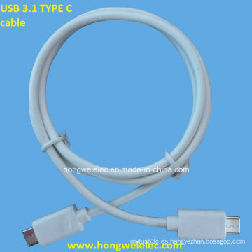 Tablet Tipo de computadora C Conector Datos USB 3.1 Cable